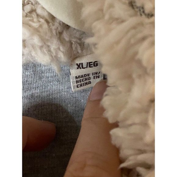 Weatherproof Vintage Women's Frosty Tipped Sherpa Pullover Wine Size XL Soft - Picture 6 of 10